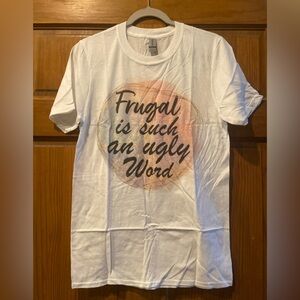 NWOT! Gildan White Graphic Tee with fun Statement Design